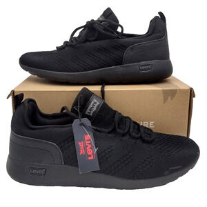 LEVI'S@ Shoes Black Lace up Sneakers 518908A48-Men’s Size 12" - SH05